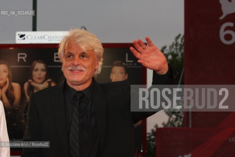 Italy, Venice - September 09th, 2009.66th VENICE INTERNATIONAL FILM FESTIVAL - RED CARPET FILM: IL GRANDE SOGNO. THE DIRECTOR MICHELE PLACIDO.