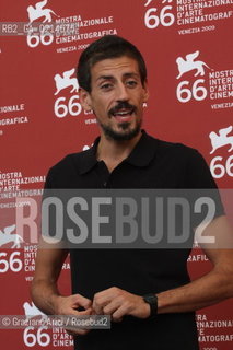 Italy, Venice - September 10th, 2009.66th VENICE INTERNATIONAL FILM FESTIVAL - FILM: LA DOPPIA ORA. THE ACTOR GAETANO BRUNO.