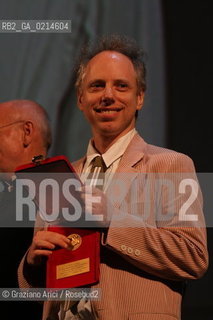 Italy, Venice - September 12th, 2009.66th VENICE INTERNATIONAL FILM FESTIVAL - CLOSING CEREMONY - OSELLA FOR THE BEST SCREENPLAY TO: TODD SOLONDZ