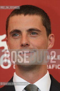 Italy, Venice - September 10th, 2009.66th VENICE INTERNATIONAL FILM FESTIVAL - FILM: A SINGLE MAN. THE ACTOR MATTHEW GOODE.