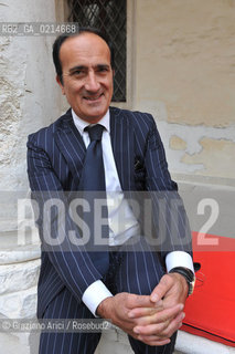 VENEZIA 5/09/09 - PREMIO CAMPIELLO 2009 THE PRESIDENT OF CAMPIELLO PRIZE AND PRESIDENT OF INDUSTRIAL COMITEE OF VENETO (CONFINDUSTRIA) ANDREA TOMAT  ©Graziano Arici/Rosebud2 INDUSTRIALE LETTERATURA