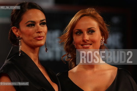 Italy, Venice - September 11th, 2009.66th VENICE INTERNATIONAL FILM FESTIVAL - RED CARPET FILM: A SINGLE MAN. THE ACTRESS MARIA GRAZIA CUCINOTTA AND ISABELLA ANDREINI ©Graziano Arici/Rosebud2