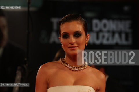 Italy, Venice - September 11th, 2009.66th VENICE INTERNATIONAL FILM FESTIVAL - RED CARPET FILM: A SINGLE MAN. CAROLINA CRESCENTINI ATTENDS THE PREMIERE. ©Graziano Arici/Rosebud2
