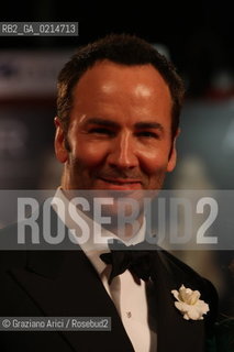 Italy, Venice - September 11th, 2009.66th VENICE INTERNATIONAL FILM FESTIVAL - RED CARPET FILM: A SINGLE MAN. THE DIRECTOR TOM FORD  ©Graziano Arici/Rosebud2