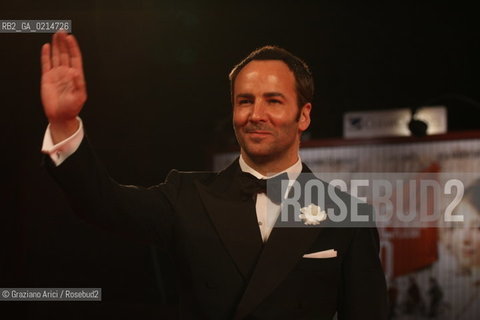 Italy, Venice - September 11th, 2009.66th VENICE INTERNATIONAL FILM FESTIVAL - RED CARPET FILM: A SINGLE MAN. THE DIRECTOR TOM FORD.  ©Graziano Arici/Rosebud2