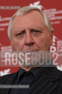 Italy, Venice - September 12th, 2009.66th VENICE INTERNATIONAL FILM FESTIVAL - FILM: THE MARRIAGE. THE DIRECTOR PETER GREENAWAY. ©Graziano Arici/Rosebud2