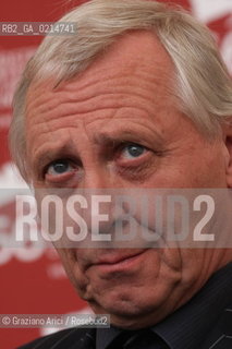 Italy, Venice - September 12th, 2009.66th VENICE INTERNATIONAL FILM FESTIVAL - FILM: THE MARRIAGE. THE DIRECTOR PETER GREENAWAY. ©Graziano Arici/Rosebud2