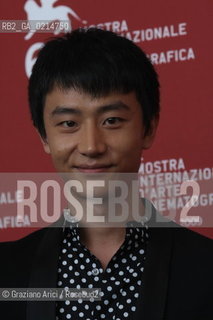 Italy, Venice - September 12th, 2009.66th VENICE INTERNATIONAL FILM FESTIVAL - FILM: CHENGDU, WO AI NI (CHENGDU, I LOVE YOU). THE ACTOR HUANG XUAN  ©Graziano Arici/Rosebud2