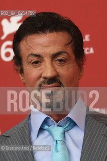 Italy, Venice - September 12th, 2009.66th VENICE INTERNATIONAL FILM FESTIVAL - JAEGER-LECOULTRE GLORY TO THE FILMMAKER AWARD TO SYLVESTER STALLONE. ©Graziano Arici/Rosebud2