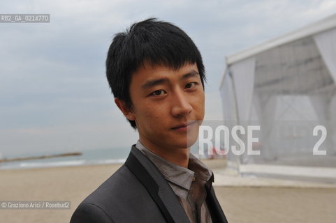 Italy, Venice - September 12th, 2009.66th VENICE INTERNATIONAL FILM FESTIVAL - FILM: CHENGDU, WO AI NI (CHENGDU, I LOVE YOU). THE ACTOR HUANG XUAN ©Graziano Arici/Rosebud2