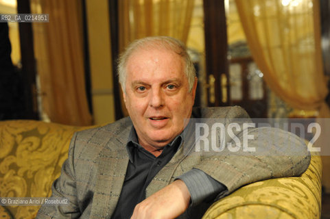 Venice - december, 11th 2009 - The conductor and pianist Daniel Barenboim in Venice for the Prize A life in the Music ©Graziano Arici/Rosebud2