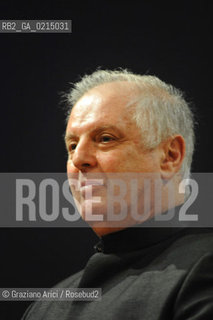 Venice - december, 12th 2009 - The conductor and pianist Daniel Barenboim in concert in the Gran Teaatro La Fenice of Venice and where receives the Prize A life in the Music ©Graziano Arici/Rosebud2