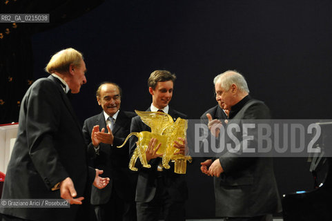 Venice - december, 12th 2009 - The conductor and pianist Daniel Barenboim in concert in the Gran Teaatro La Fenice of Venice and where receives the Prize A life in the Music ©Graziano Arici/Rosebud2
