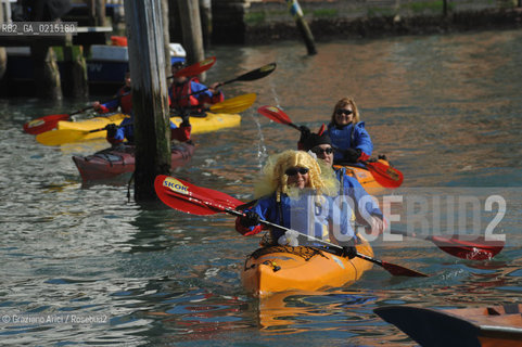 Venice7 februry 2010 - Carnival in St.Marks Square in Venice ©Graziano Arici/Rosebud2 carnevale maschera