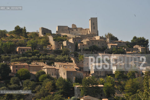 Lacoste (France - Provence - Provenza) 8/09 - De Sade Castle ©Graziano Arici/Rosebud2 geo castello