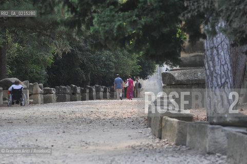 Arles (France - Provence - Provenza) 8/09 - Les Alyscamps ©Graziano Arici/Rosebud2 geo castello