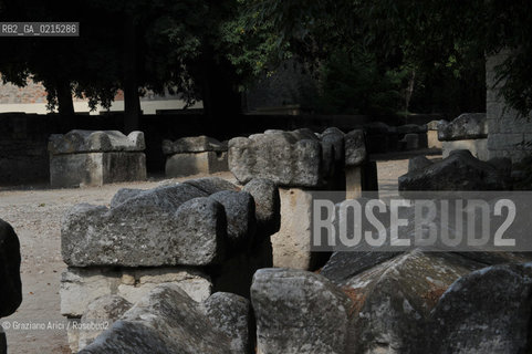 Arles (France - Provence - Provenza) 8/09 - Les Alyscamps ©Graziano Arici/Rosebud2 geo castello