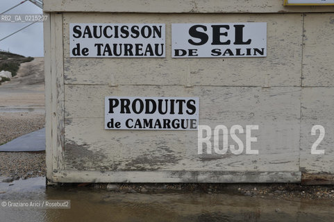 (FRANCE - FRANCIA) PROVENCE ARLES - CAMARGUE SALINE ©Graziano Arici/Rosebud2 PROVENZA