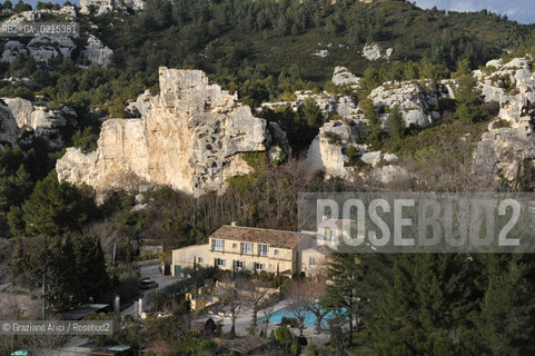 Le Baux-de-Provence (France - Provence - Provenza) 8/09 - the village the panorama ©Graziano Arici/Rosebud2 geo