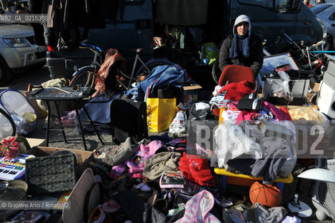 Montpellier (France - Languedoc - Linguadoca) 8/09 - flea market ©Graziano Arici/Rosebud2 geo mercato delle pulci
