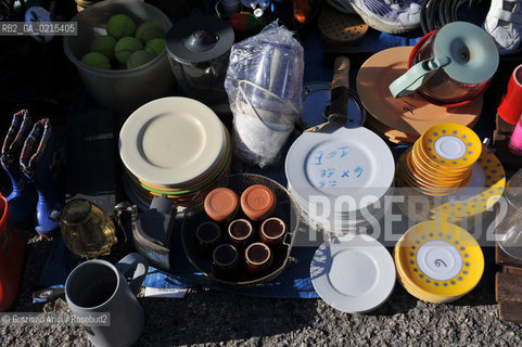 Montpellier (France - Languedoc - Linguadoca) 8/09 - flea market ©Graziano Arici/Rosebud2 geo mercato delle pulci