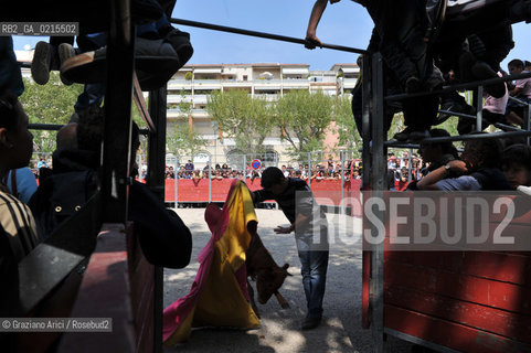 Arles (France - Provence - Provenza) 8/09 -Feria de Paques  corrida bull race ©Graziano Arici/Rosebud2 geo toro