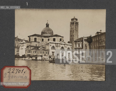 -VENEZIA, SAN GEREMIA, SENZA DATA. STAMPA ALLALBUMINA INCOLLATA SU CARTONCINO, CM 11,3X9 ©ARCHIVIO Graziano Arici/Rosebud2   FOTOANTICHE.-VENICE, ST. GEREMIA, UNDATED. ALBUMEN PHOTOGRAPH MOUNTED ON CARDBOARD, CM 11,3X9 ©Graziano Arici / rosebud2
