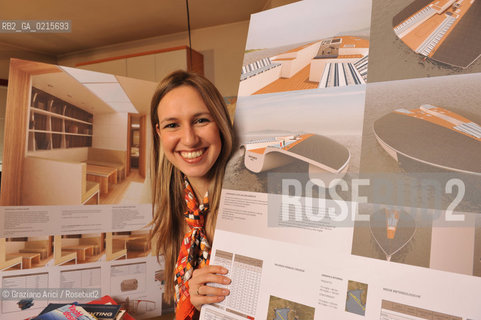 Sottomarina (Venezia) The young yacht designer Laura Meo Boscolo ©Graziano Arici/Rosebud2 barca