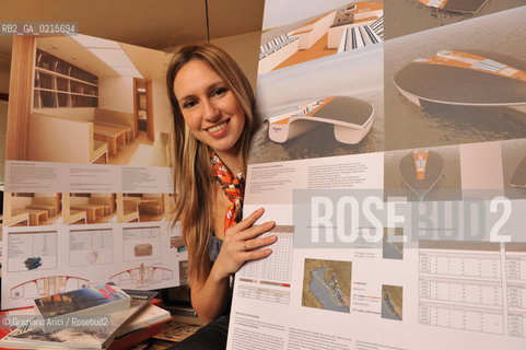 Sottomarina (Venezia) The young yacht designer Laura Meo Boscolo ©Graziano Arici/Rosebud2 barca
