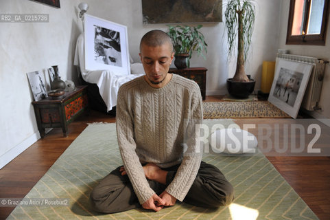 Venezia 5/3/10 - The artist and photographer Andrea Morucchio ©Graziano Arici/Rosebud2