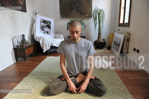 Venezia 5/3/10 - The artist and photographer Andrea Morucchio ©Graziano Arici/Rosebud2