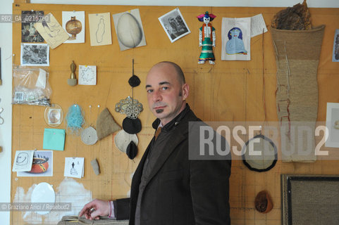 Venezia 5/3/10 - The artist Cristiano Bianchin ©Graziano Arici/Rosebud2