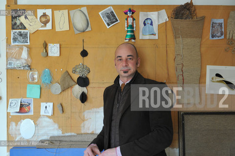 Venezia 5/3/10 - The artist Cristiano Bianchin ©Graziano Arici/Rosebud2