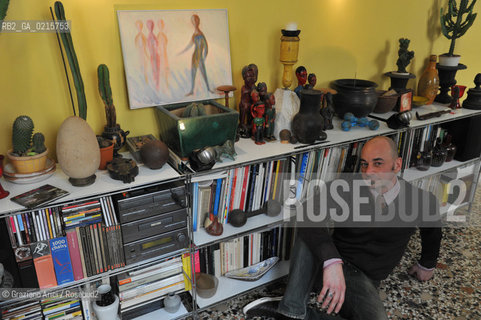 Venezia 5/3/10 - The artist Cristiano Bianchin ©Graziano Arici/Rosebud2