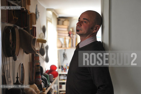 Venezia 5/3/10 - The artist Cristiano Bianchin ©Graziano Arici/Rosebud2