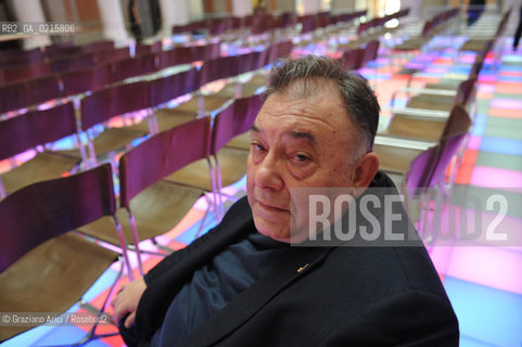 Venezia 12/09 - The genetist and writer Edoardo Boncinelli scienza letteratura genetica ©Graziano Arici/Rosebud2