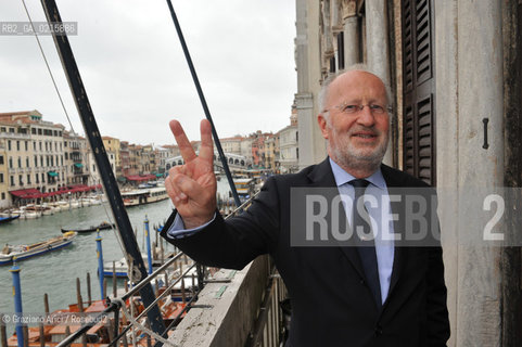 Venice 30/3/10 - Local council elections for the Mayor of Venice : The new elected Mayor Giorgio Orsoni sindaco politica ©Graziano Arici/Rosebud2