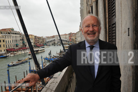 Venice 30/3/10 - Local council elections for the Mayor of Venice : The new elected Mayor Giorgio Orsoni sindaco politica ©Graziano Arici/Rosebud2