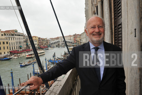 Venice 30/3/10 - Local council elections for the Mayor of Venice : The new elected Mayor Giorgio Orsoni sindaco politica ©Graziano Arici/Rosebud2
