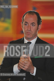 Venice 17/5/10 - the Veneto Governor Luca Zaia  politica Lega  ©Graziano Arici/Rosebud2