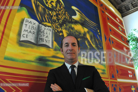 Venice 17/5/10 -  the Veneto Governor Luca Zaia  politica Lega  ©Graziano Arici/Rosebud2