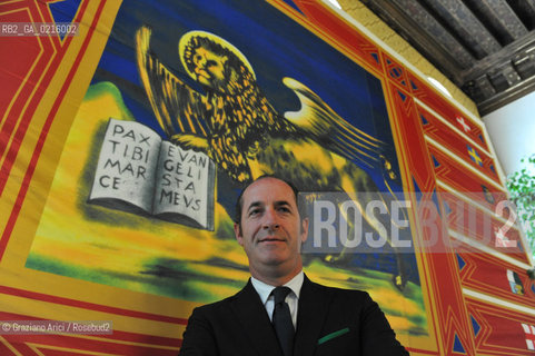 Venice 17/5/10 -  the Veneto Governor Luca Zaia  politica Lega  ©Graziano Arici/Rosebud2