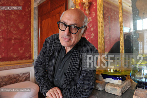 Venice 13/5/10 - The composer and pianist Michael Nyman musica pianista ©Graziano Arici/Rosebud2