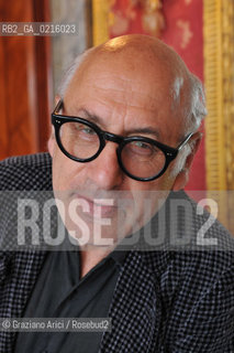 Venice 13/5/10 - The composer and pianist Michael Nyman musica pianista ©Graziano Arici/Rosebud2
