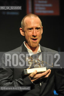 VENICE 4/6/10 - Biennale Danza 2010 : The Golden Lion 2010 for Lifetime Achievement in Dance to the dancer and choreographer William Forsythe danza balletto Leone dOro alla Carriera ©Graziano Arici/Rosebud2
