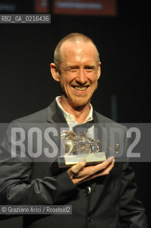 VENICE 4/6/10 - Biennale Danza 2010 : The Golden Lion 2010 for Lifetime Achievement in Dance to the dancer and choreographer William Forsythe danza balletto Leone dOro alla Carriera ©Graziano Arici/Rosebud2