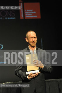 VENICE 4/6/10 - Biennale Danza 2010 : The Golden Lion 2010 for Lifetime Achievement in Dance to the dancer and choreographer William Forsythe danza balletto Leone dOro alla Carriera ©Graziano Arici/Rosebud2