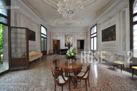 Venice 2/7/10 - the fashion designer Pierre Cardin open his Palace in Venice to present his Musical Casanova in World Premiere in Venice. His Palace, Cà Bragadin, was the House of Giacomo Casanova stilista moda ©Graziano Arici/Rosebud2