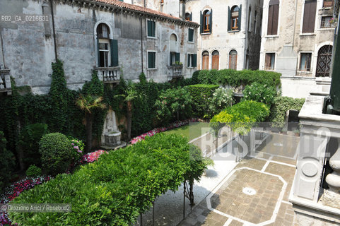 Venice 2/7/10 - the fashion designer Pierre Cardin open his Palace in Venice to present his Musical Casanova in World Premiere in Venice. His Palace, Cà Bragadin, was the House of Giacomo Casanova stilista moda ©Graziano Arici/Rosebud2