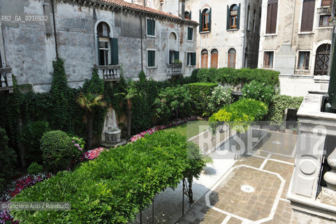 Venice 2/7/10 - the fashion designer Pierre Cardin open his Palace in Venice to present his Musical Casanova in World Premiere in Venice. His Palace, Cà Bragadin, was the House of Giacomo Casanova stilista moda ©Graziano Arici/Rosebud2